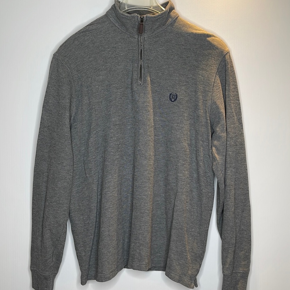 Chaps 1/4 Zip Pullover L